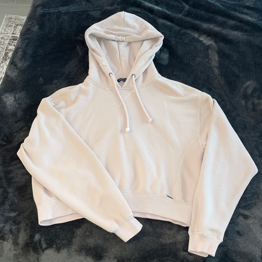 Mauve salmon pink sweatshirt